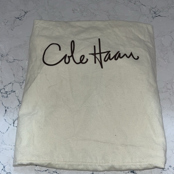 Cole Haan pebbled leather metallic gray Hobo - Picture 13 of 13